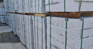 淮北芝麻白路牙石，路侧石