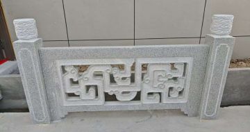 淮北芝麻白河道栏杆 桥栏杆