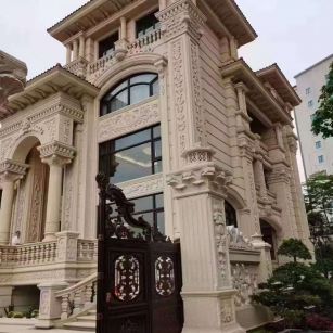 淮北黄金麻别墅外墙异形定制