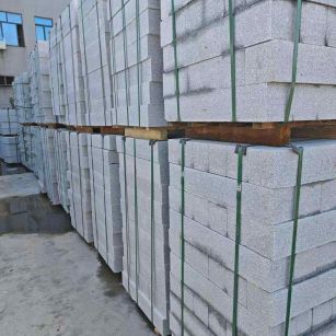 淮北芝麻白路牙石，路侧石