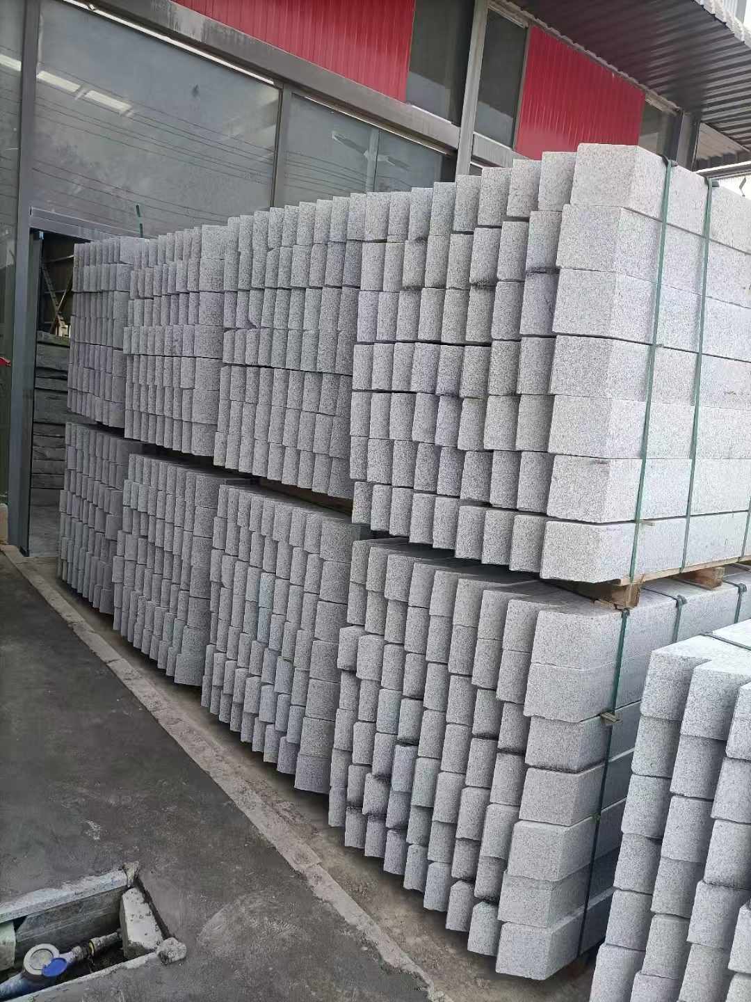 淮北芝麻白树围石 树池