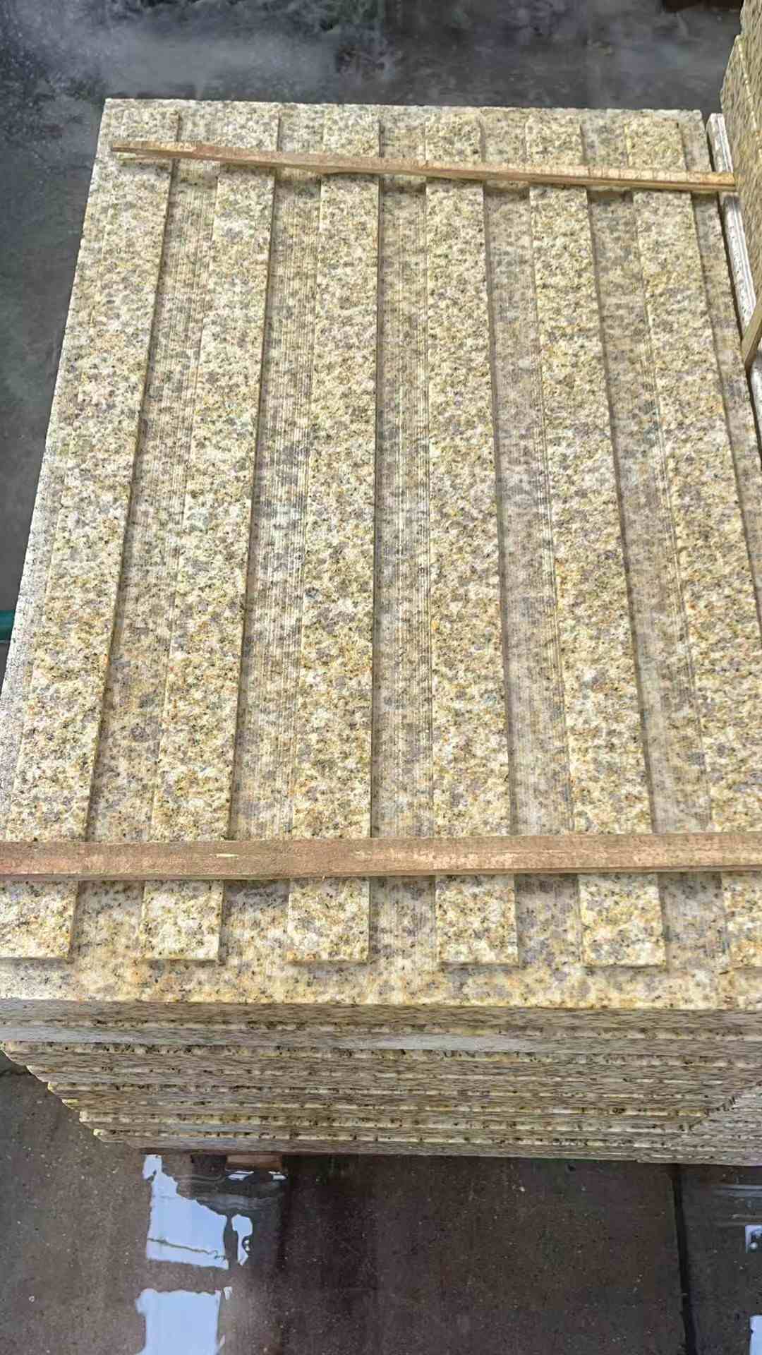 淮北黄金麻盲道 石材盲道