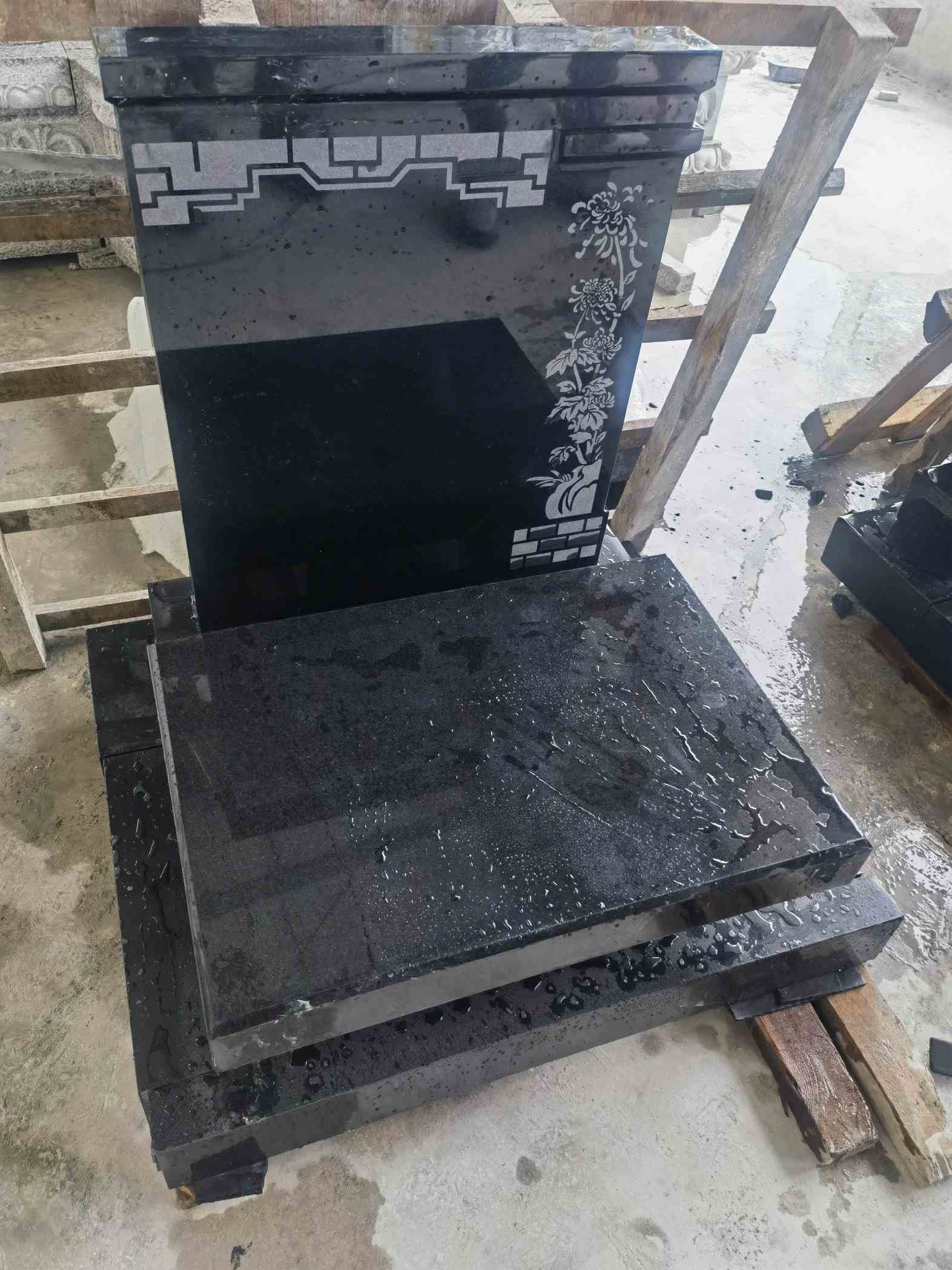 淮北花岗岩墓碑石 墓碑 套墓