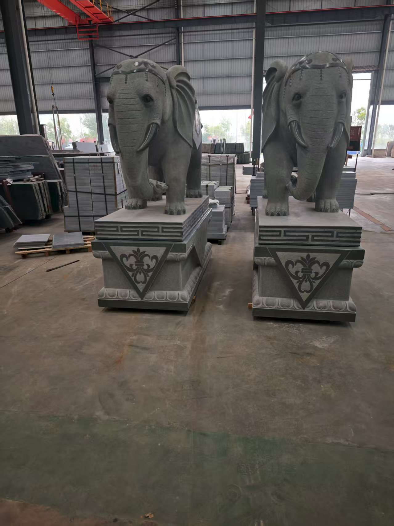 淮北芝麻灰花岗岩对象 芝麻白芝麻灰大象