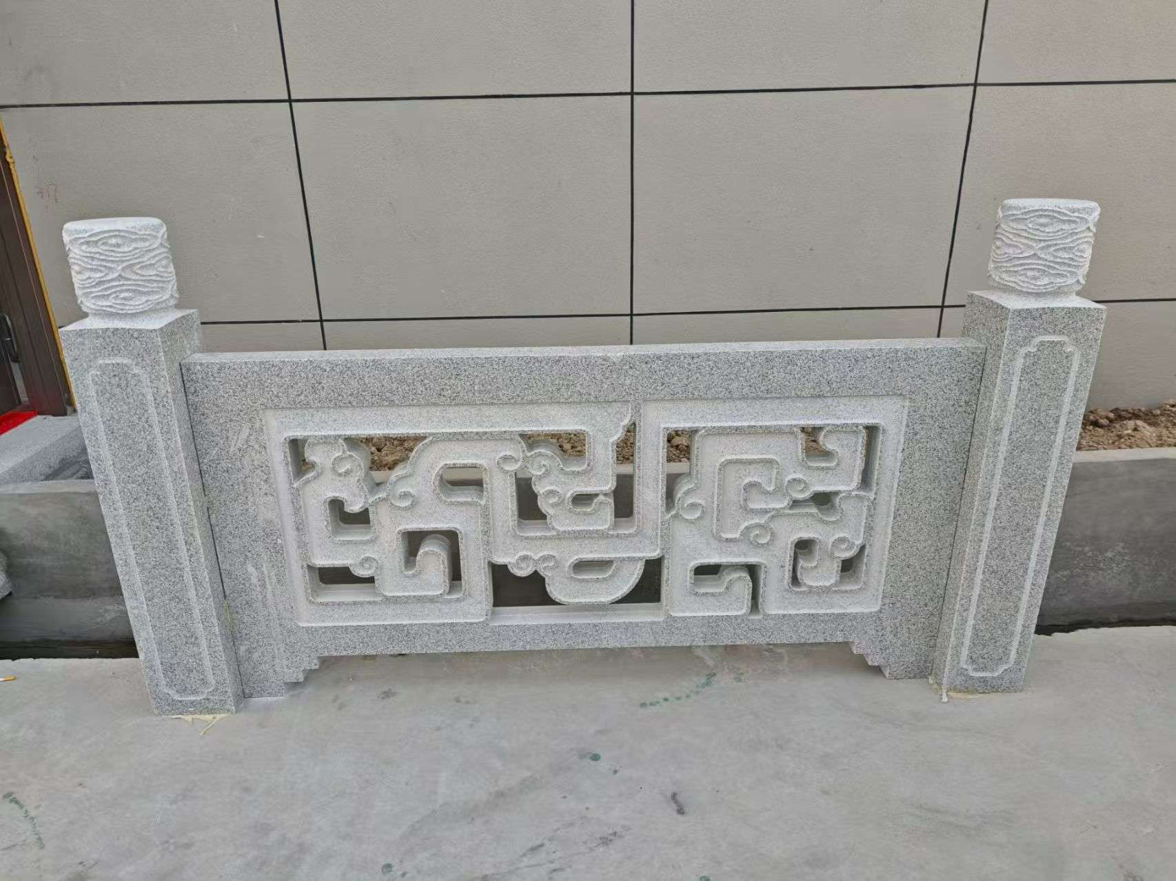 淮北芝麻白河道栏杆 桥栏杆