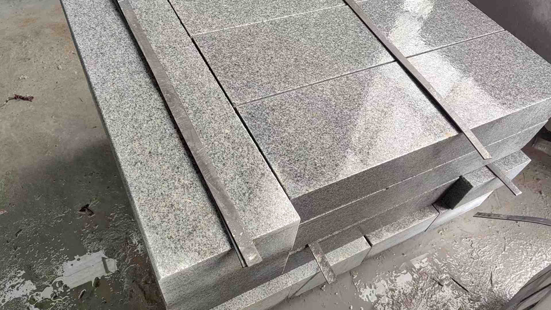 淮北芝麻灰 芝麻白 路牙石 路侧石 马路牙子